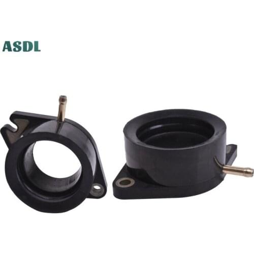 Motorcycle Carburetor Intake Manifold Boot Carb Flange For YAMAHA XV750 XV 750 Virago 750 Air Inlet