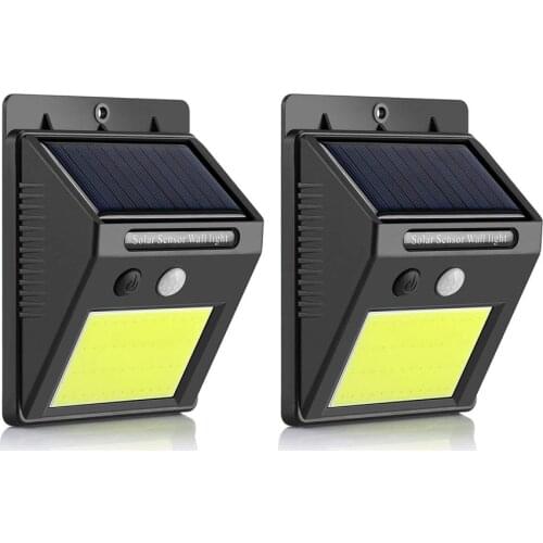 48 COB LED Solar Light PIR Motion Sensor Solar Powered Wall lamp Outdoor Waterproof IP65 Home Garden Security Wall Night Light