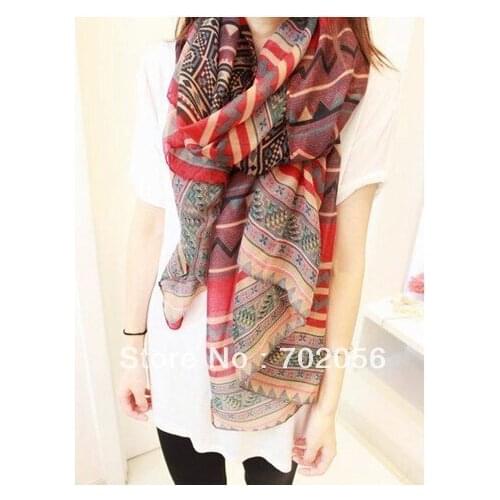 New fashion voile viscose Scarf Sarongs Hijabs Bandanas wrap shawl poncho 180*100cm 14pcs/lot #3372