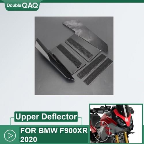NEW Motorcycle For BMW F900XR 2020 2021 Side Windshield Windscreen Wind Deflector