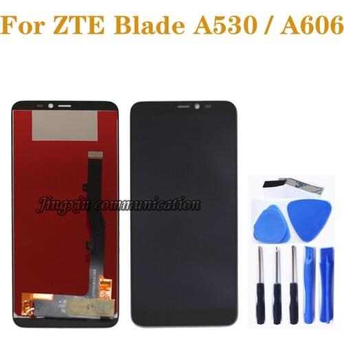 5.45 inch new LCD for ZTE blade A530 LCD display + touch screen Digitizer Assembly for ZTE A606 LCD screen repair parts