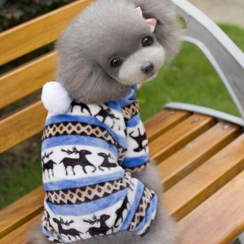 Pet Dog Coat Jacket Soft Warm Fleece Dog clothes costume For Small Dog Yorkshire Chihuahua Clothing Winter Warm Jumpsuits
