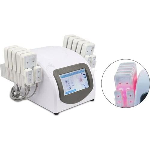 Portable Lipo Therapy Laser Slimming Machine Diode Lipo Cellulite Removal Fat Burning Weight Reduction Body Slimming