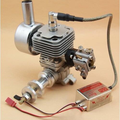 RC Gas Engine 26cc QJ26 Motor two-stroke engine with muffler & CDI For RC AirPlane Plane Aircraft Fixed wing