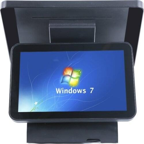 ComPOSxb Point Of Sale Dual Screen POS Termianal Capacitive Touch POS Systems Cash Register With Printer