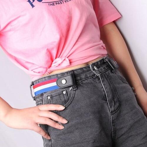 Buckle-Free Waist Belt for Jeans Pants,No Buckle Stretch Elastic Waist Belt for Women/Men,No Hassle Belt DropShipping