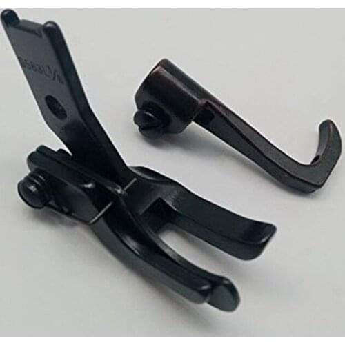 #S585L Details about LEFT SPRING LOADED EDGE GUIDE / TOP STITCH FOOT' fits JUKI LU-1508 (1/4')