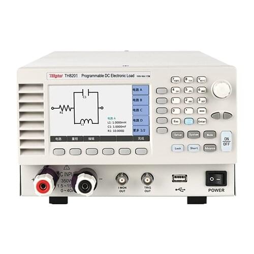 TH8201 Programmable DC Electronic Load 150V/40A/175W Battery Load Machine