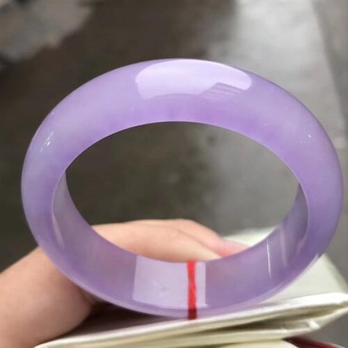 Koraba Only One !50.8MM Certified (Grade A)100% Natural Green Jadeite JADE Bracelet Women Bangle