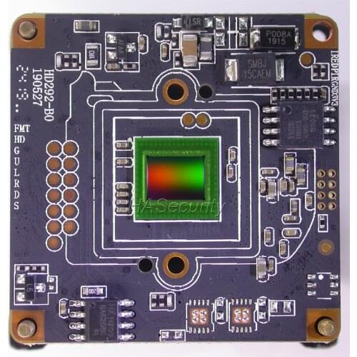 AHD 8.0MP @15FPS 3840 x 2160 1/2.3" OmniVision OV12895 CMOS image sensor + NVP2481 CCTV camera module PCB board (optional parts)