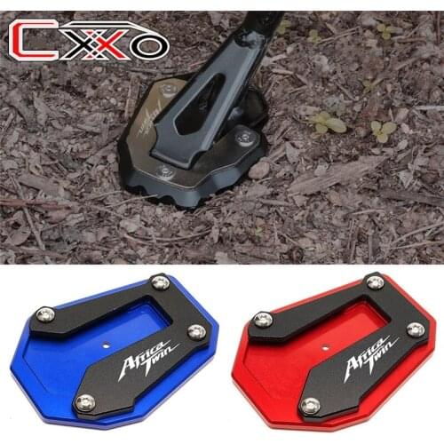 For Honda Africa Twin CRF1100L CRF 1000 L 2020-2021 Motorcycle Aluminum Kickstand Foot Enlarger side stand exten