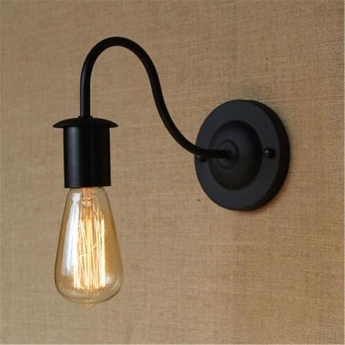 ANTINIYA Vintage Retro Iron Industrial Loft Rustic Wall Sconce Light Outdoor Lamp Fixture for living room bedroom bar cafe bra