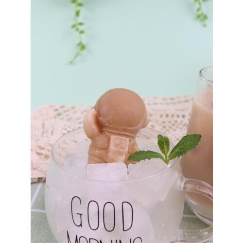 Astronaut Ice Silicone Mold Car Air Vent Decoration Aromatherapy Plaster DIY Material Candle Mould Fondant Tools Cake Decor