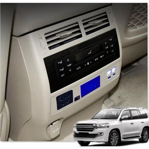 Car indoor Rear Sear Multifuction USB Charger Cigarette Lighter For Toyota Land Cruiser 200 2016 2017 2018 2019 2020 Accessories