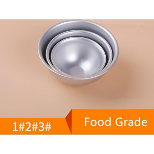 Bath Bombs Metal Aluminum Alloy Bath Bomb Mold 3D Ball Sphere Shape DIY Bathing Tool Accessories Creative Mold