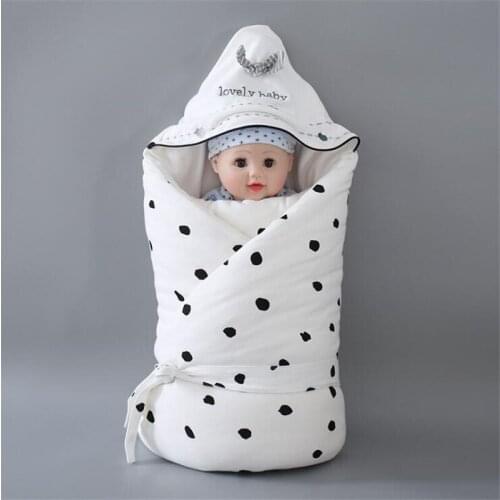 Baby Sleeping Bags Stroller Cotton Envelopes for Newborns Infant Swaddle Wrap Sleep Sacks Autumn Winter Blankets Baby Wrap