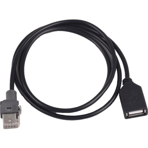 For Peugeot RD43 RD45 RD9 USB adapter to CD Player 207 307 308 408 508 for Citroen cable music interface mp3