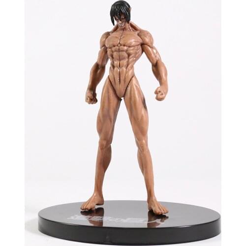 Attack on Titan Eren Jaeger Figure PVC Collection Model Toy Doll Brinquedos