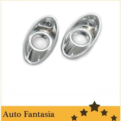 Chrome Front Fog Light Cover for Ford Focus MK3 Sedan & Hatchback 12-13-Free Shipping