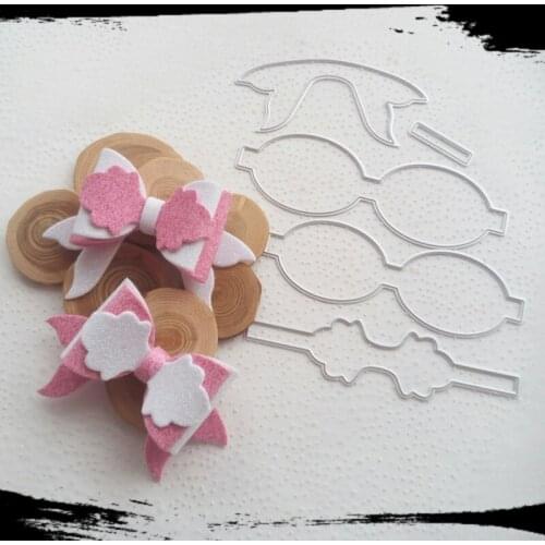 Beautiful cutting die bow template DIY scrapbook metal cutting die paper card process embossing folder template-3766