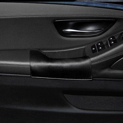 Genuine Leather Door Armrest Cover For BMW X5 E70 07-13 Car Left Driver Side Door Armrest Handle Panel Cover only LeftHand Drive