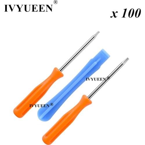 IVYUEEN 100 PCS for Microsoft Xbox One Elite Series X S Controller Security Torx T8 T6 Screwdriver Tear Down Repair Tool Kit