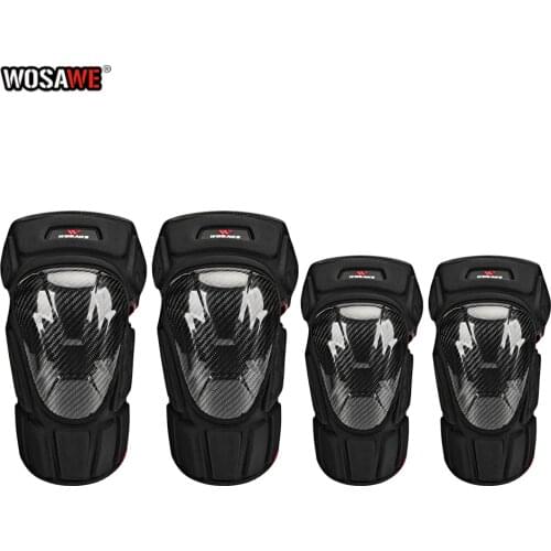 WOSAWE Motocross Kneepads Motorcycle Knee Protection Moto Racing Motor Kneepads Extreme sport Protective Knee Guard Gear