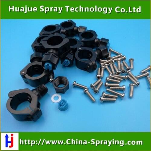 Plastic Split-Eyelet Connectors provide fast and economical way to install nozzles,hoses and other fittings in piping system