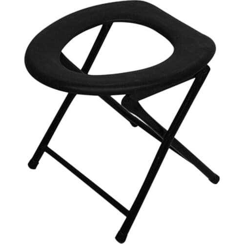 Portable Strengthened Foldable Toilet Chair Travel Camping Climbing Fishing Mate Chair Outdoor Activity Accessories