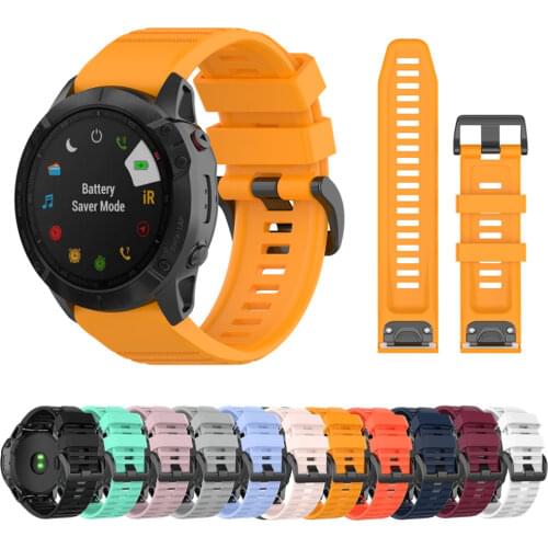 Wrist Strap For Garmin Fenix 6 5/5X Plus/6X Pro Smart Watch Band For Garmin Descent Mk2 / Forerunner 935 945 Quick Fit Bracelet