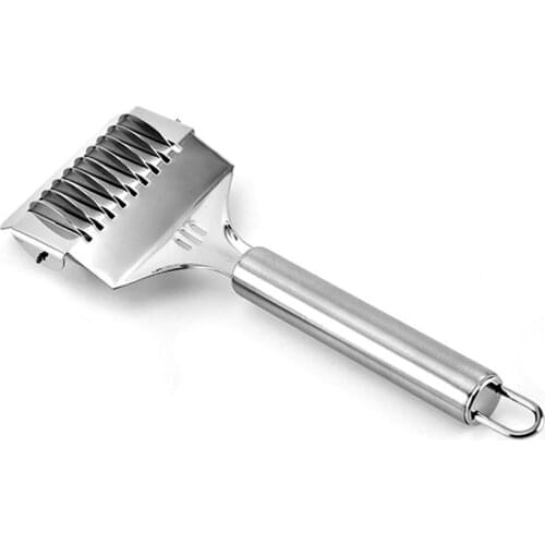 Stainless Steel Noodle Cutter Manual Noodle Cutter Multi-function Onion Cutter Noodle Divider Kitchen Tool