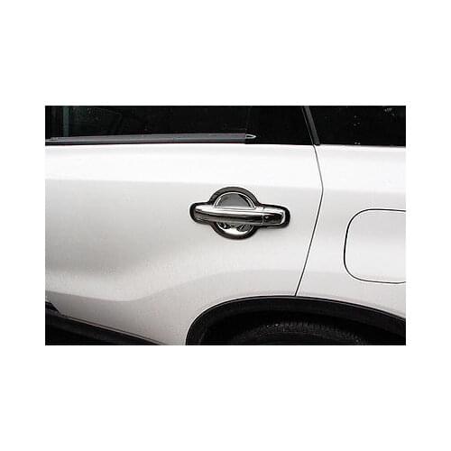 Door Handle + Handle Bowl Cover Trim 16pcs For Suzuki Vitara Escudo 2015 2016