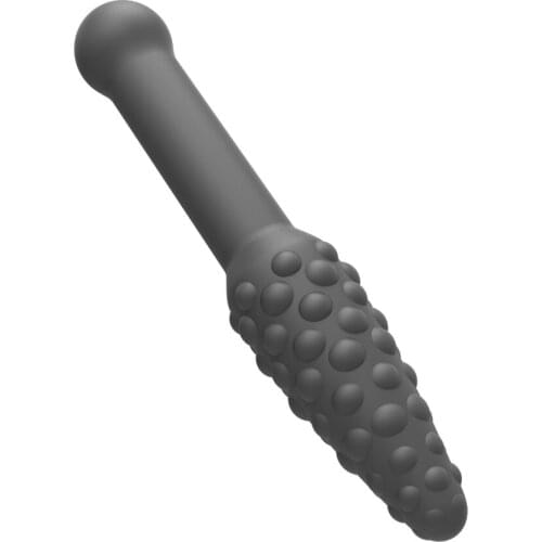 Female Backyard Mace Silicone Anal Plug Intimate Toy Raised Particles G-spot Pull Bead Masturbation Stick Adult Sex Toy Store