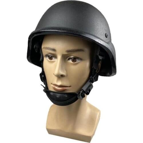 Tactical Aramid Fiber Ballistic Full Head Helmet NIJ Level IIIA Bulletproof Helmet Large Size For 52 - 62 cm Head