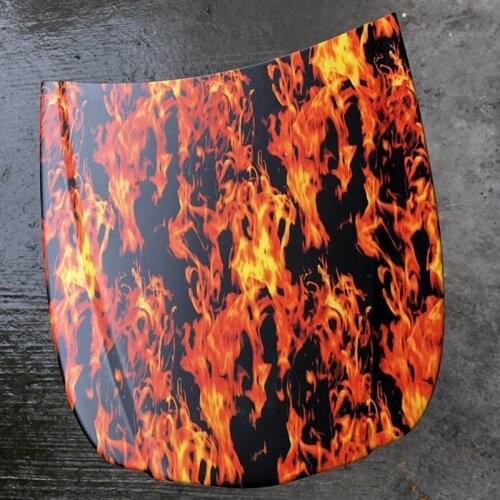 TSAUTOP Size 0.5m x 20m flame hydrographics film for water transfer printing WDF048