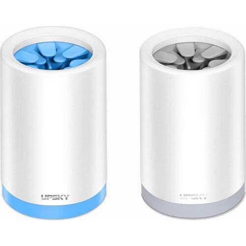 UPSKY Dog Paw Cleaner Cup Pet Grooming Brush Prevent Water Splashing Portable Soft Silicone Quickly Washer For Dog And Cat Foot