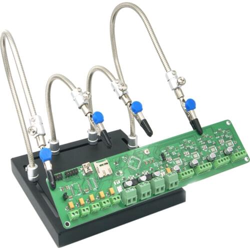 Crocodile Clip Snake Tube Electronic Production Circuit Board Maintenance PCB Clip Video Game Fixture Soldering Platform