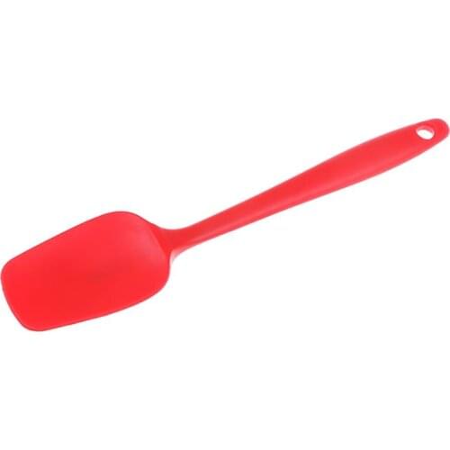 Kapmore 1pc Food Grade Silicone Cake Baking Spatula Heat Resistant Non Stick Spoonula Utensil Kitchen Baking Tools Accessories