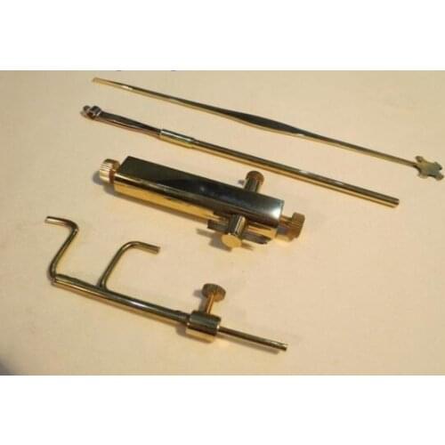 4pcs various Violin tools,,soundpost Gauge/setter and purfle cutter