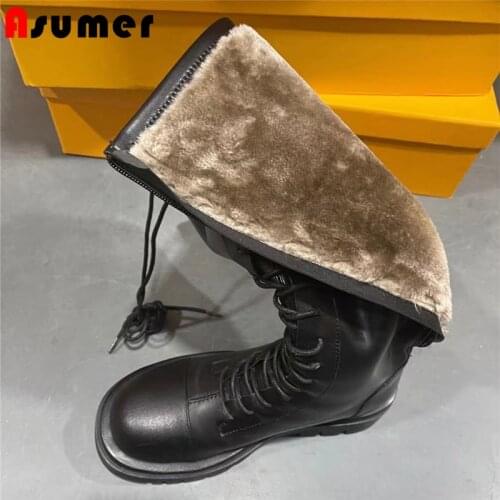 Asumer Women's High Boots