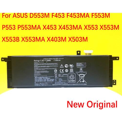 B21N1329 For ASUS D553M F453 F453MA F553M P553 P553MA X453 X453MA X553 X553M X553B X553MA X403M X503M NEW 4100mAh Battery