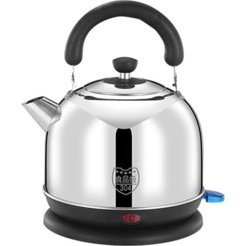 304 stainless steel long mouth electric kettle automatically power off boiling water jug 1pc