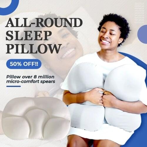 HOT All-round Sleep Pillow All-round Clouds Pillow Nursing Pillow Sleeping Memory Foam Egg Shaped Pillows NDS