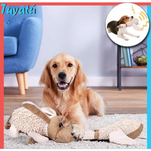 Animal Shape Interactive Squeak Dog toys for Small Large Dogs Chew Toy Squeaker Pet Dog Squeaky Toy for Aggressive Chewer Dogs