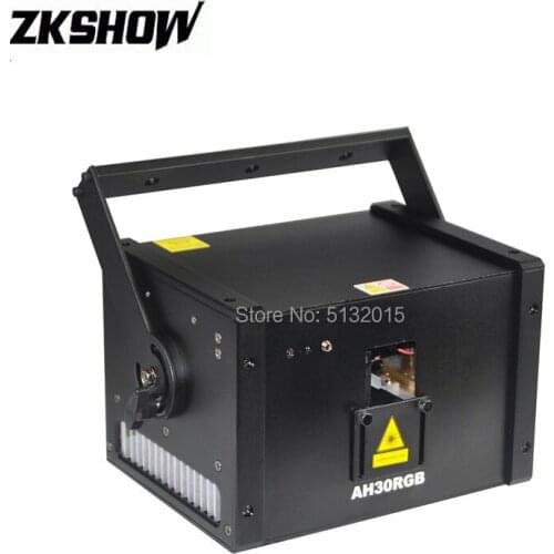 2PCS/Lot 3W Full Pure Diode RGB Laser Animation Projector Professional Pro Stage Lighting Sound DJ Disco Live Music Event Rent