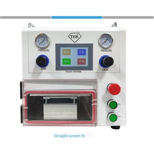 TBK 108P Vacuum Laminating machine Flat screen pressing machine Curved screen laminating machine screen burst repair equipment