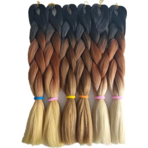 Hywamply 45cm Short Synthetic Yaki Jumbo Braids Hair Extension African Braiding Attachment Twisted Braid Hair Bulk for Kids