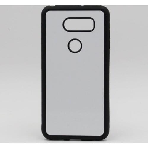 Rubber TPU+PC case for LG V30 2d sublimation print cover case free shipping