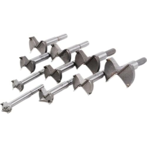 Manual Tool Drill 16mm-50mm Forstner Bit Auger Set Hout Gatenzaag Houtbewerking Houten Cutter Boren Voor Scharnier Venster
