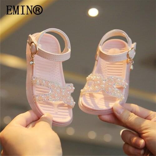 Girls' Sandals 2021 Summer New Soft And Comfortable CampusLeisure Stage Beach All-Match